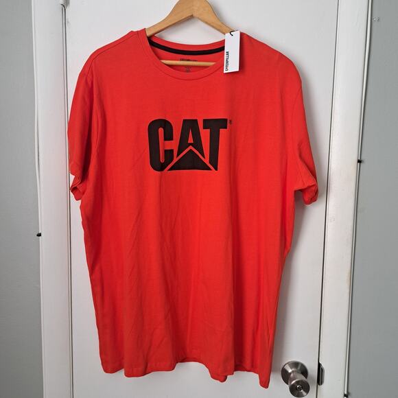 Caterpillar Other - CAT Caterpillar T-Shirt Red Men's 2XL